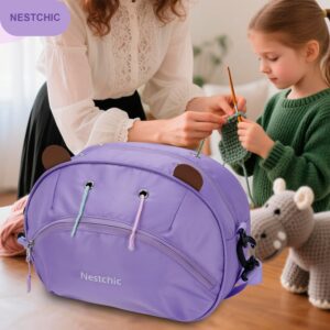 crochet project bag