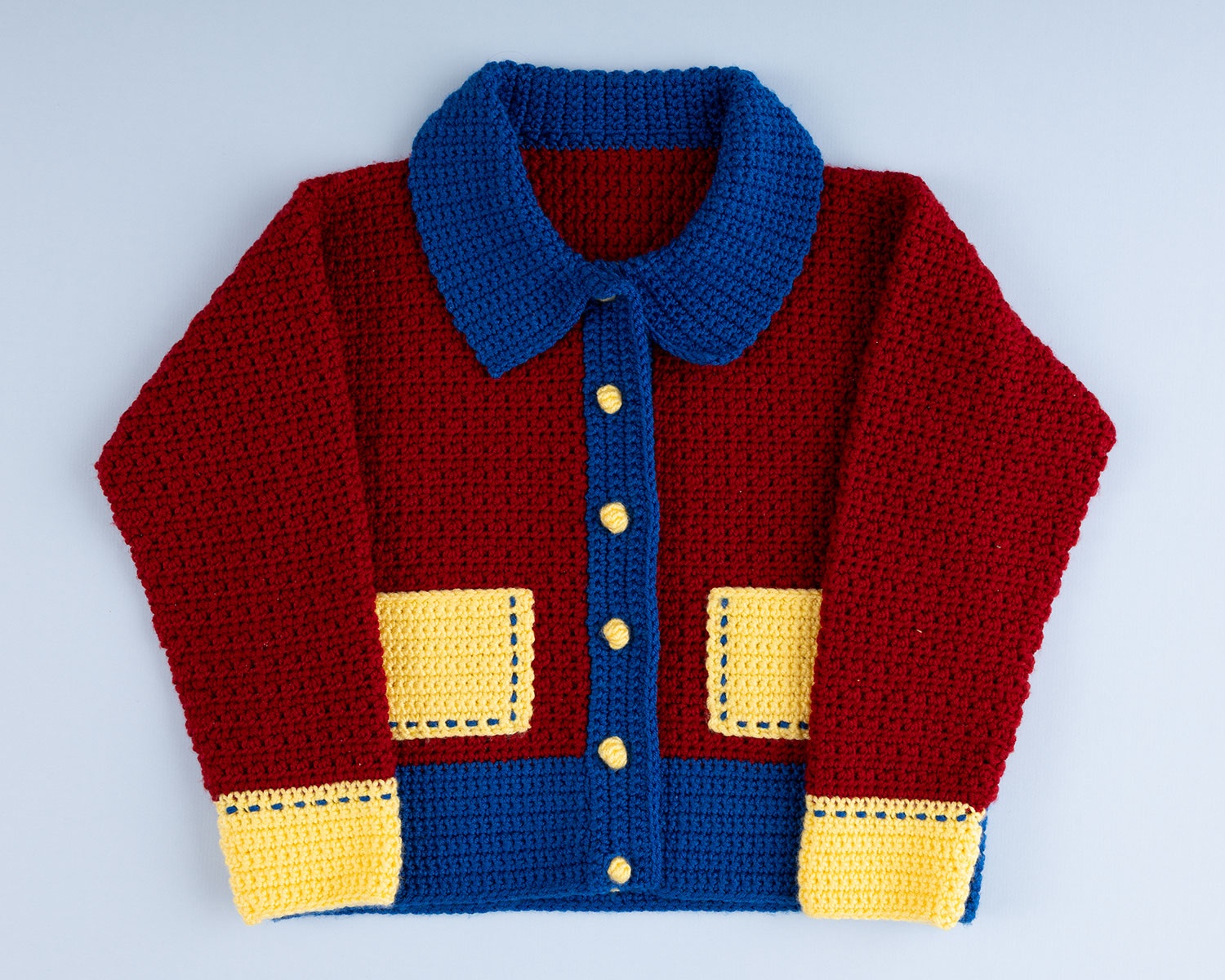 Carton of Crayons Kids Crochet Cardigan Pattern – Cardigan and Hoodie by 10 Hours or Less 7 kids crochet cardigan pattern