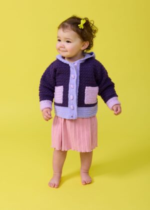 kids crochet cardigan pattern