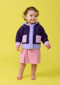 kids crochet cardigan pattern 4