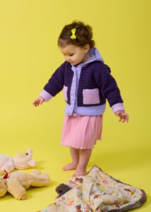 kids crochet cardigan pattern