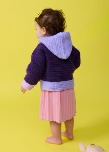 kids crochet cardigan pattern