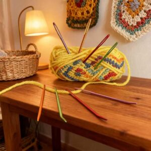 large eye sewing needle set