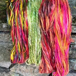 recycled silk yarn mystery bag