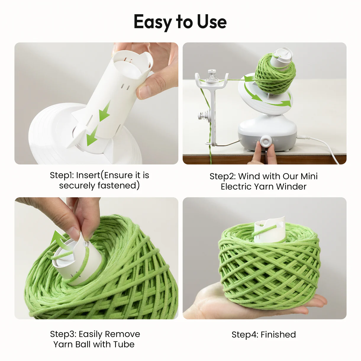 Caydo Yarn Cake Storage Tubes - 9 Pack 3 yarn cake storage tubes