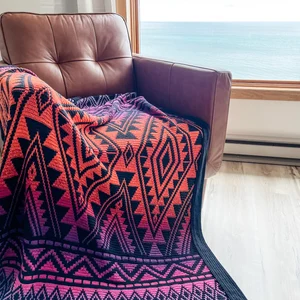 mosaic crochet blanket pattern