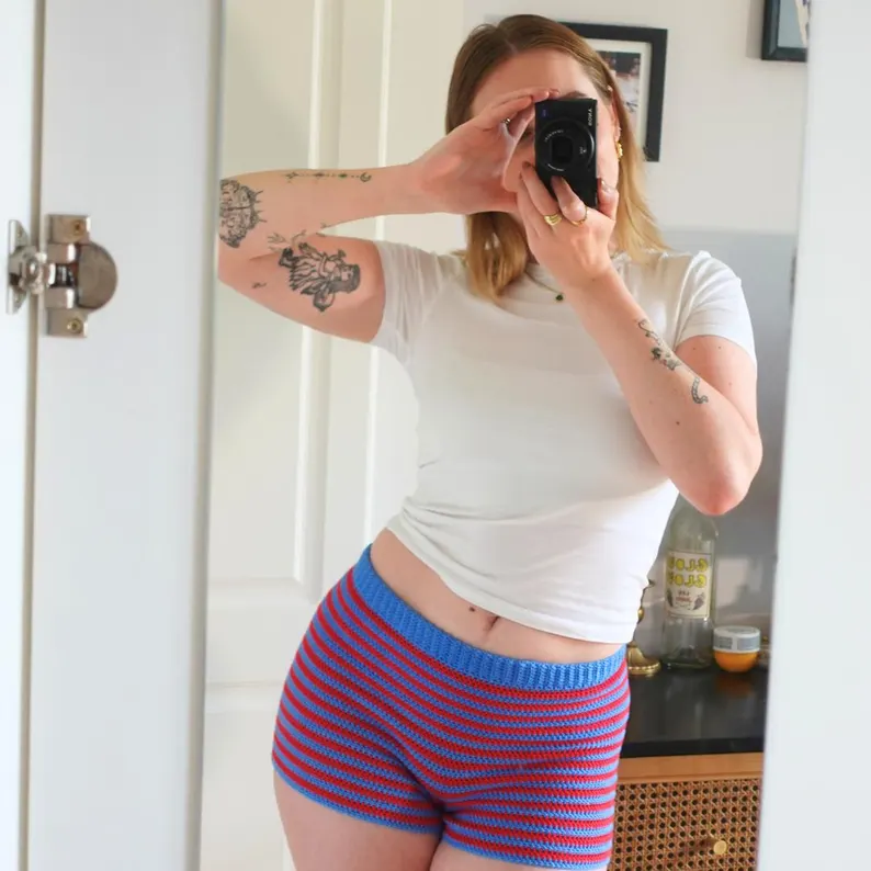 Easy Crochet Shorts eBook - Beginner Friendly by JoslinCrochet 3 crochet shorts pattern