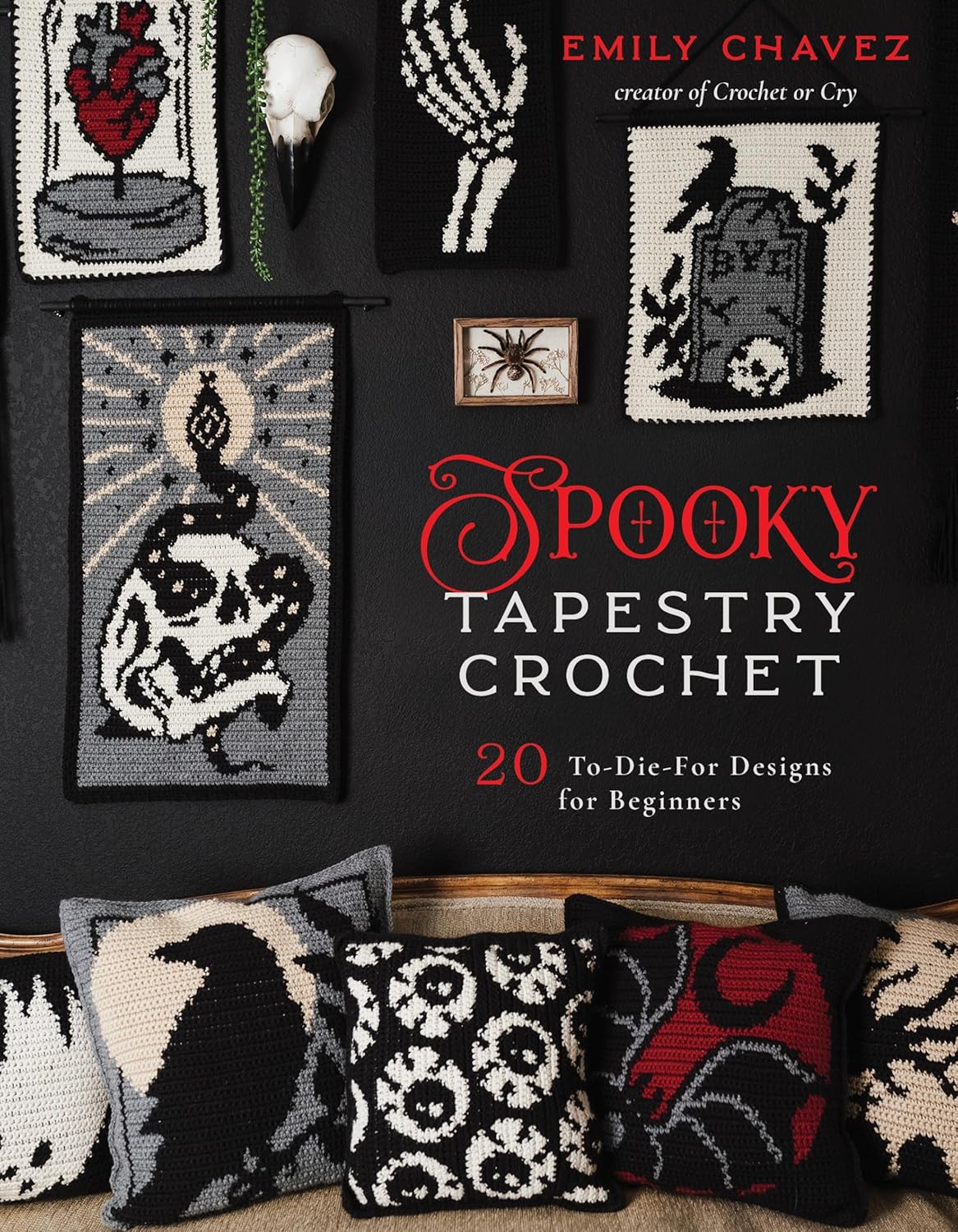 spooky tapestry crochet book for beginners