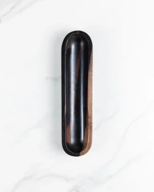 ebony wood crochet hook tray