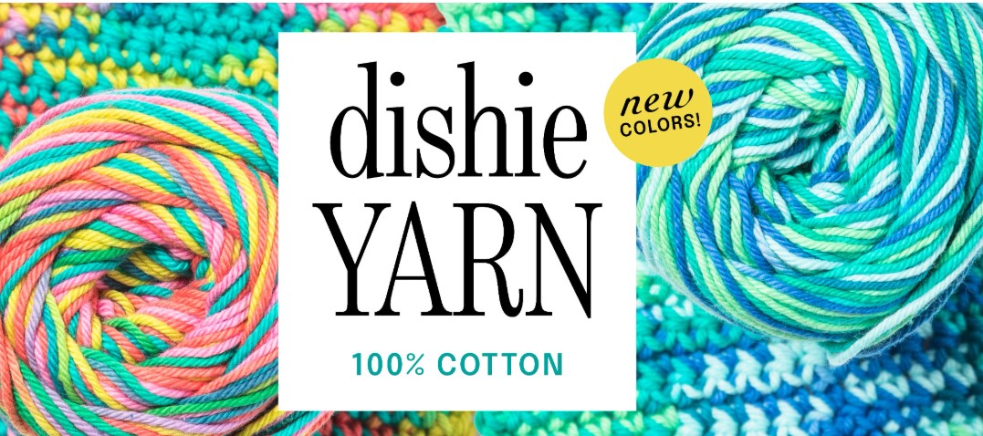 Dishie Yarn - 21 New Colors 1 machine washable cotton yarn