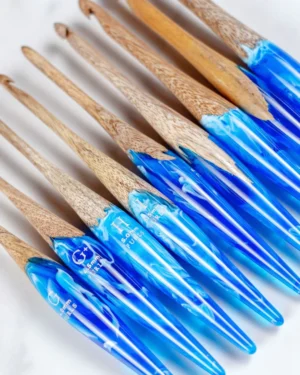 mango wood crochet hooks